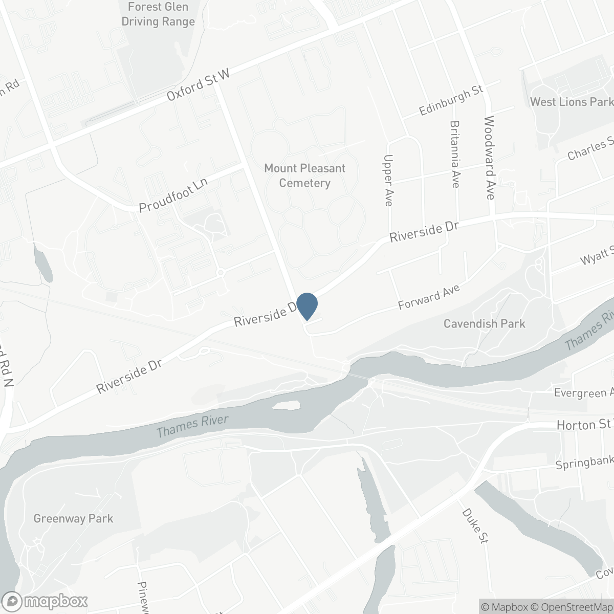 340 RIVERSIDE DRIVE, London, Ontario N6H 1E9